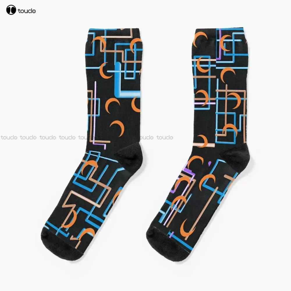 

Dan Flashes - A Colorful Socks Personalized Custom Unisex Adult Teen Youth Socks 360° Digital Print Custom Gift Streetwear