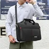 High-capacity Briefcase Business Document Information Storage Bags Weekend Travel Laptop Protection Organize Handbag Accessories 4