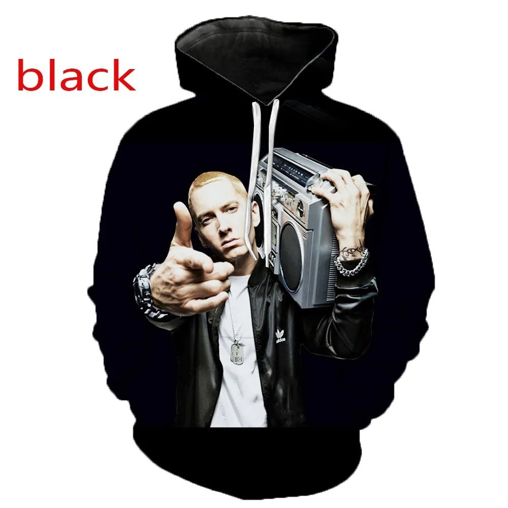 2022 Fshion Rap Stars Eminem 3d Print Hoodie 1
