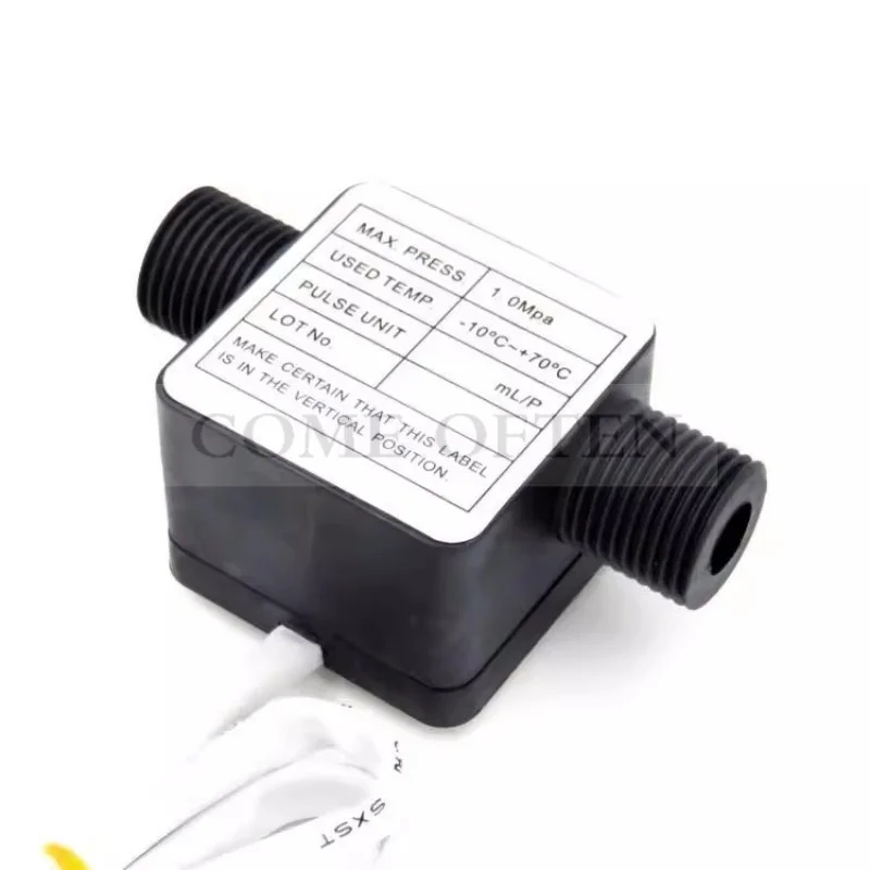 Gear Flowmeter OF05ZAT OF06ZAT Dishwashing Liquid High Viscosity Liquid Flow Sensor G1/2&rdquo; G3/4&rdquo; Hall Square 10L 1Mpa 5VDC AICHI