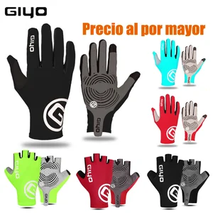 Guantes de cuero sin dedos para hombre, manoplas elásticas de medio dedo  para bicicleta al aire libre, guantes cálidos de invierno - AliExpress