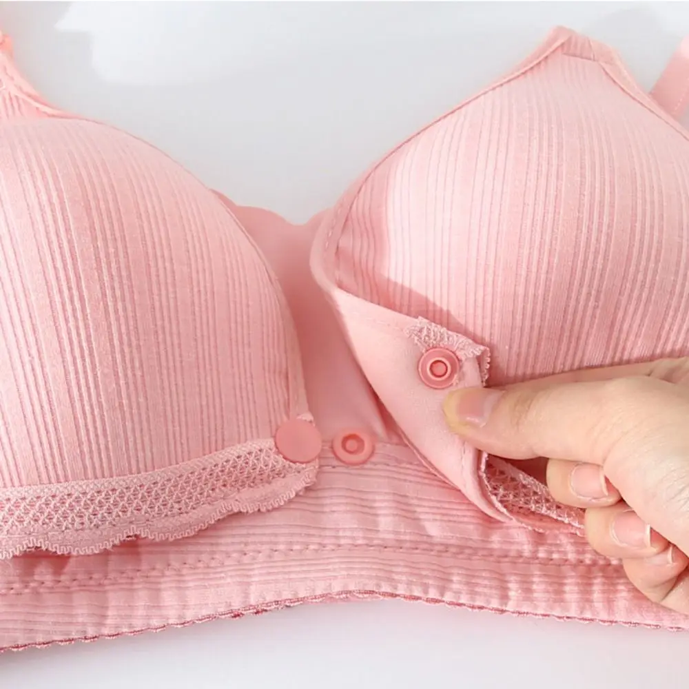 Breathable Nursing Bra Comfortable Seamless Breastfeeding Underwear Prevent Sagging Soft Maternity Nursing Bra Pregnant Women