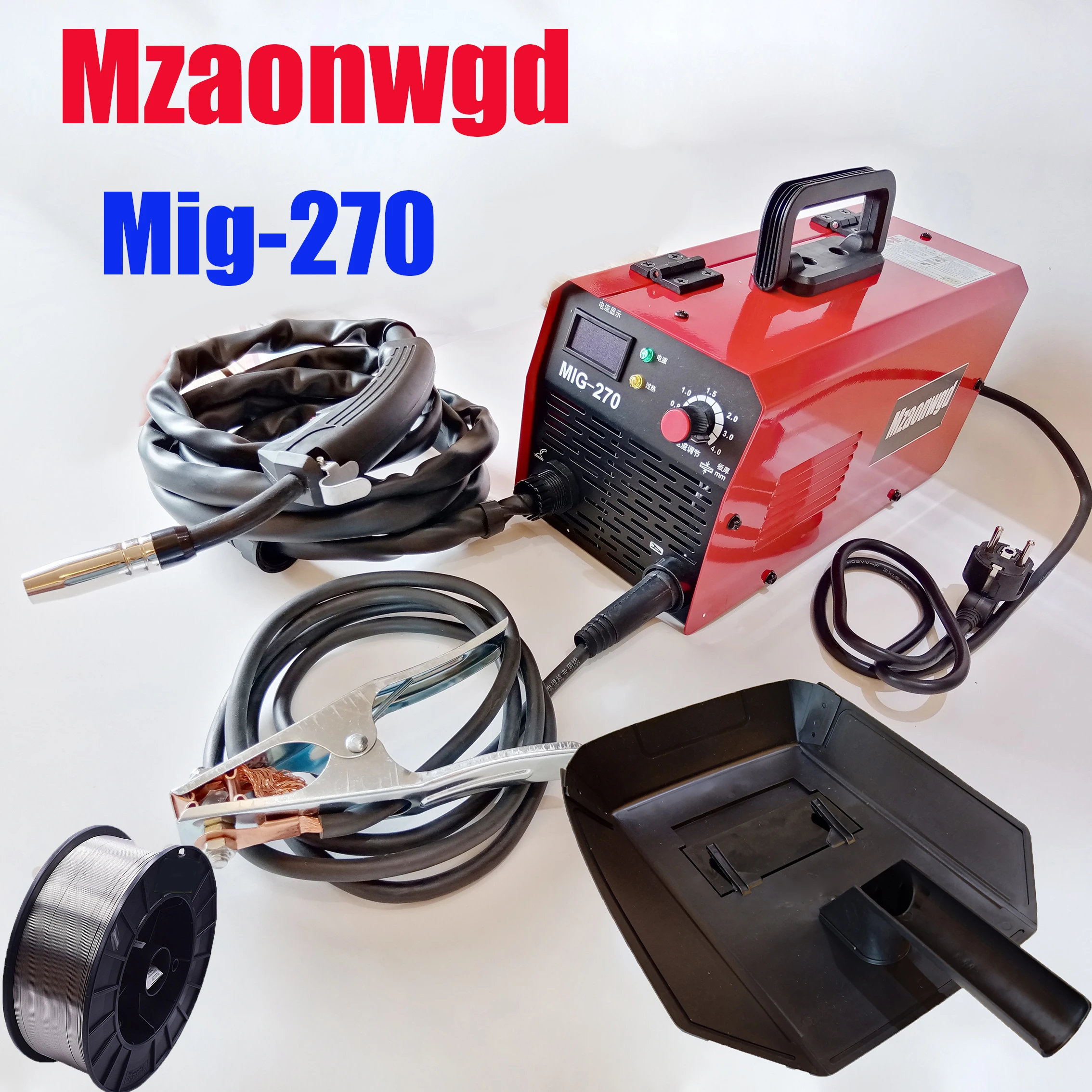 2o22 Newest Mig270 Gasless Mig Welding Machine Household Mini Mig