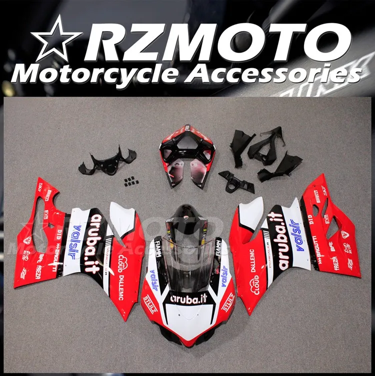 

Комплект обтекателей для мотоцикла DUCATI Panigale 899 1199 2012 2013 2014 комплект кузова высокого качества ABS инъекция Новый красный белый