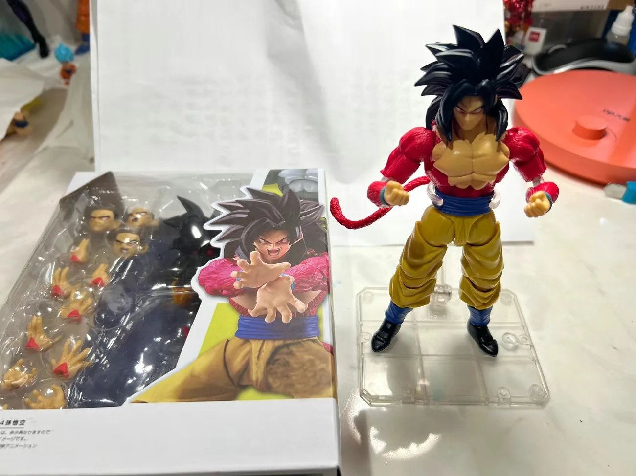 ドラゴンボールフィギュアたくさん！ ドラゴンボールZ息子悟空アクションフィギュア,スーパーSSJ4