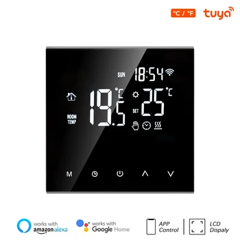 Tuya WiFi Smart Thermostat LCD Display Touch Screen for Electric Floor Heating Water/Gas Boiler Temperature Remote Controller 1