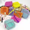 Lightweight Mesh Zipper Bags Portable Space Saving Travel Toiletry Pockets Rotary Hook Large Capacity Mini Makeup Pouch Home 1