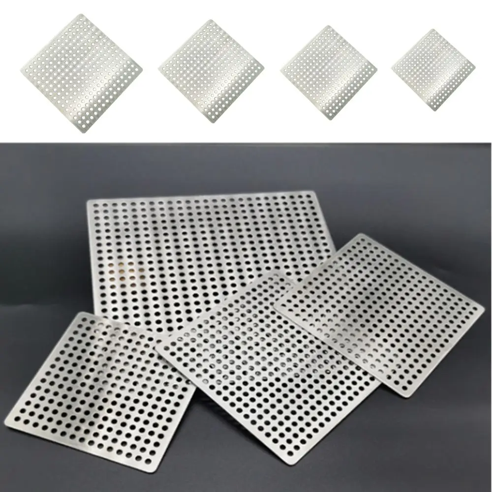 Stainless Steel Square Floor Drain Net Cover Hair Catcher Filter Stopper for Shower Kitchen Bathroom Hardware