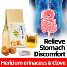 

30Pcs/Packs Flat Stomach Tea Hericium Edulis Teabag Stomach Acid and Bloating, Indigestion, Constipation Health Care Tea