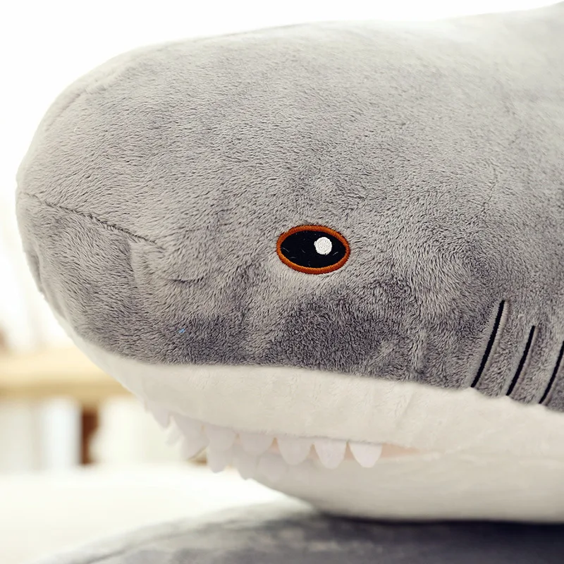 Creative Toys Kawaii Shark Doll Bedroom Sofa Decoration Shark Pillow Plush Toy Children's Birthday Christmas Gift 4