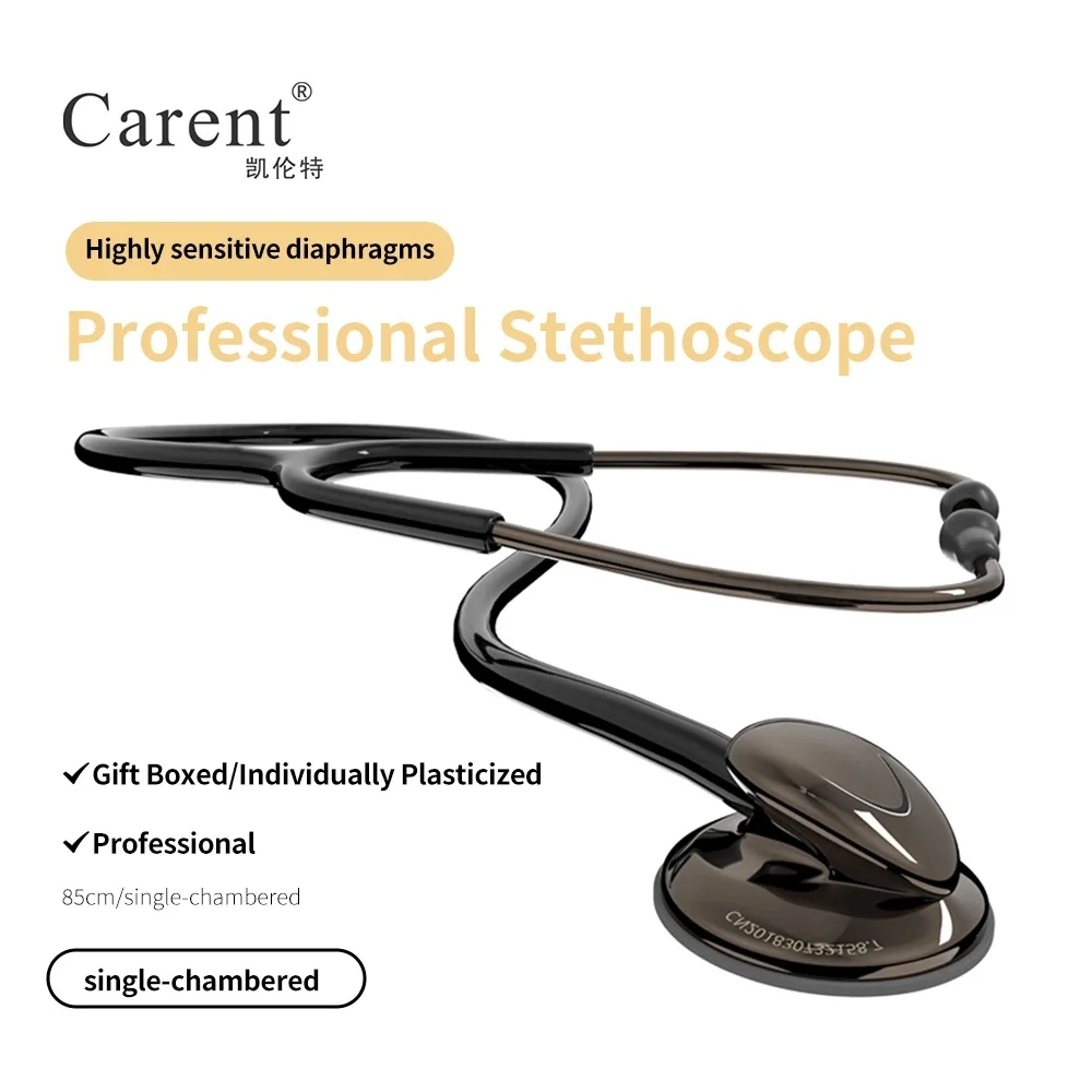 Carent Professional Universal Medical Stethoscopes Cardiology Stethoscope Dual Fetal Heart Multifunctional