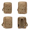 Tactical 600D Outdoor Waist Bag Molle Pouch Tool Zipper Waist Pack Hungitng Accessory Belt Pouch 2