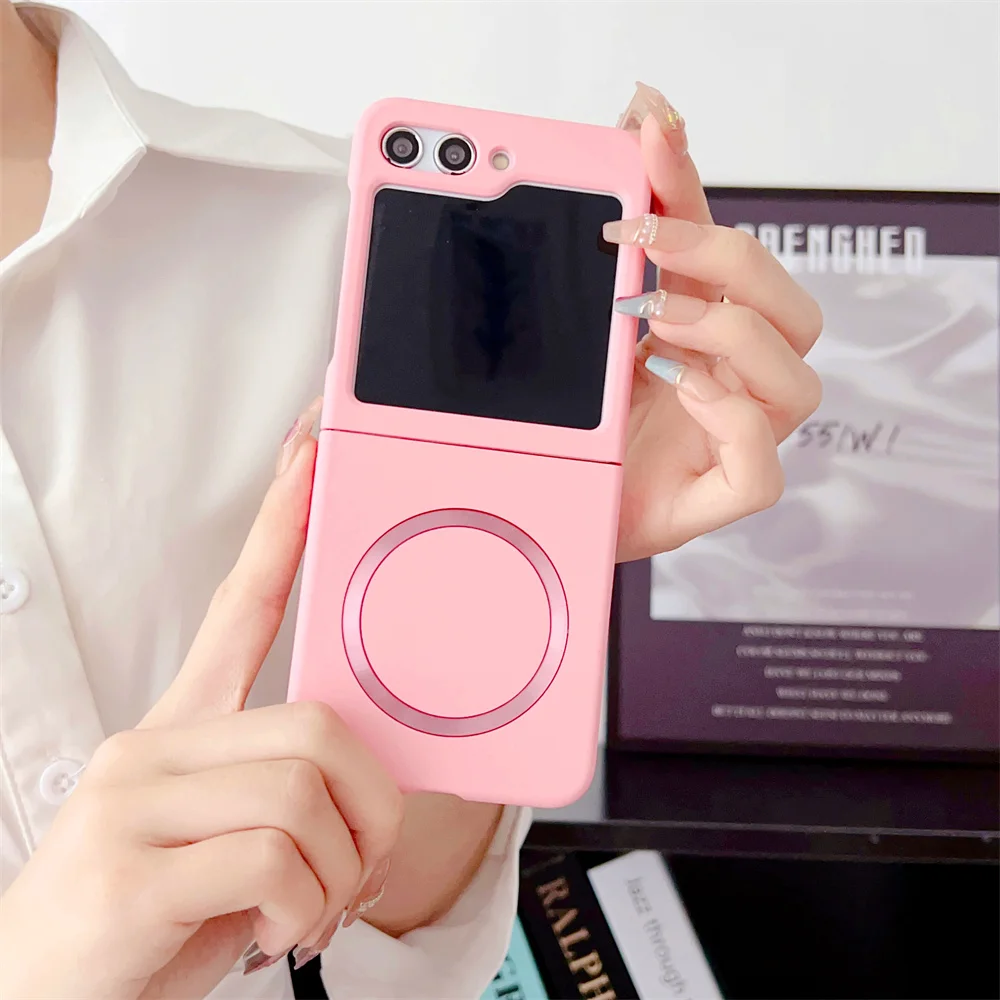 Fluorescent Color Shockproof Matte Magnetic Phone Case