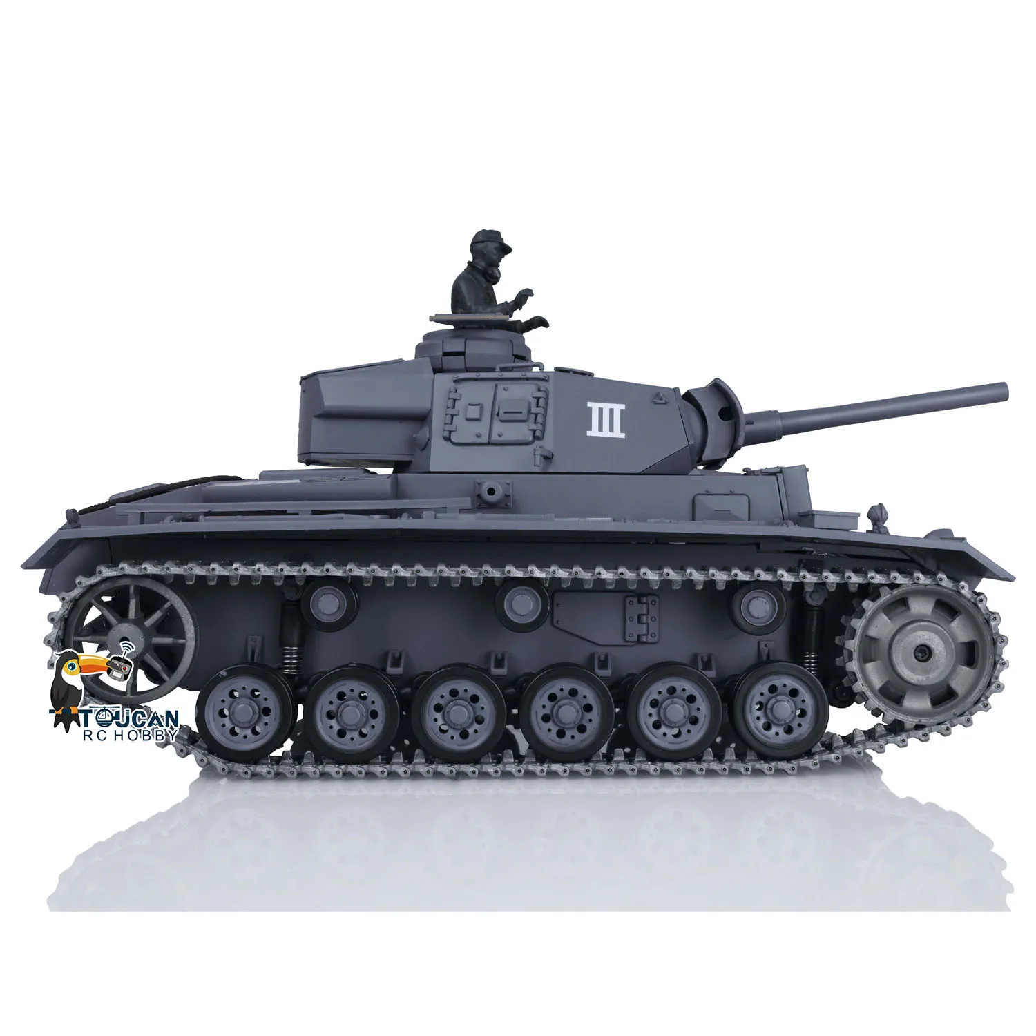 Char RC HengLong 1/16 Leopard 2A6 Pelage Tactique - Édition Pro