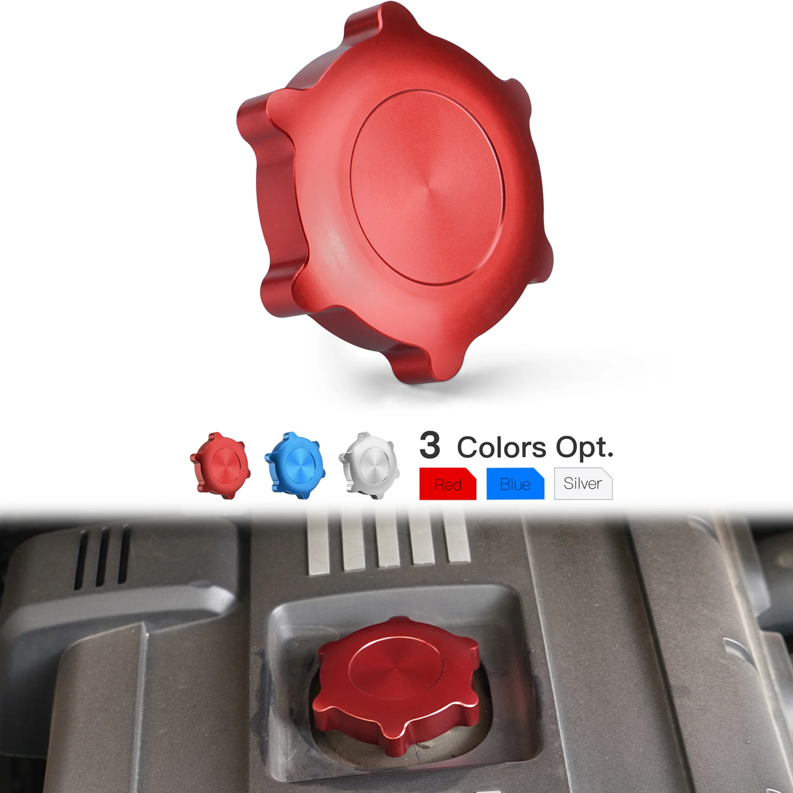 Engine Oil Filler Neck Sealing Cap Cover BMW E90 E92 E91 E93 E36 E46 E39 E60 X3 E83 X5 E70 E53 Z3 Z4 11121405452 BEVINSEE oil filler cap