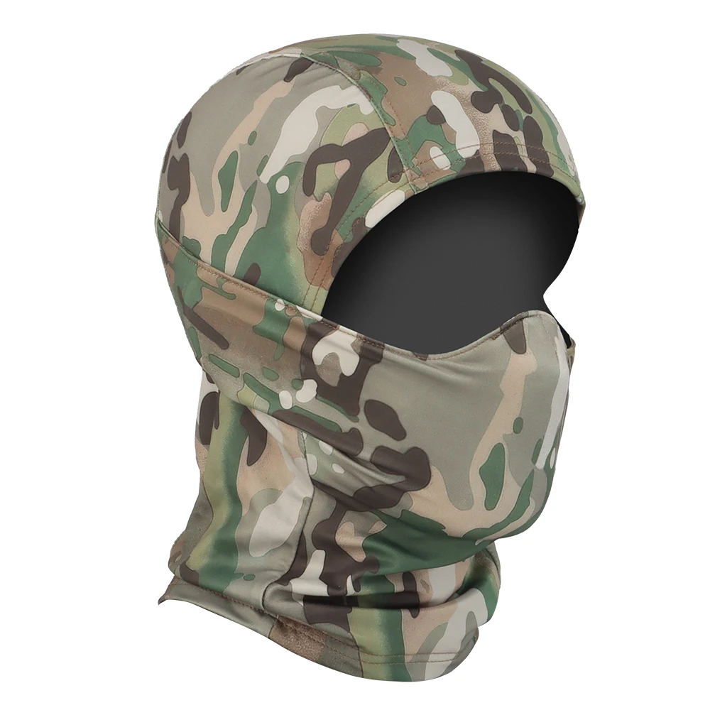 Pasamontañas táctico de cara completa, máscara transpirable Airsoft CS  Wargame, casco militar, sombrero de caza, ciclismo, Bandana para el cuello  - AliExpress