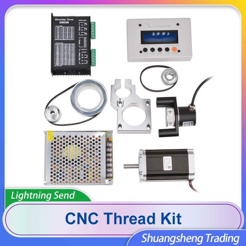CNCThreadingKitLatheElectronicLeadscrewFor38mmSpindleAperture