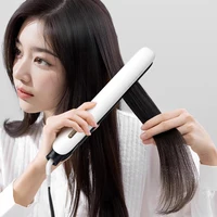 Lisseur de cheveux 2 en 1, lisseur bouclant, 80 millions d'ions négatifs, 4 réglages de température, arrêt automatique, fer à lisser pour femmes, voyage 1