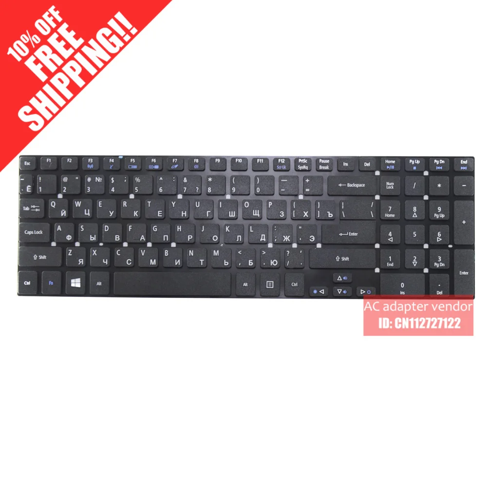

RU Russian FOR ACER 5755G 5830T 5830TG E1 570 V3 -571G 551 771G 551P laptop keyboard
