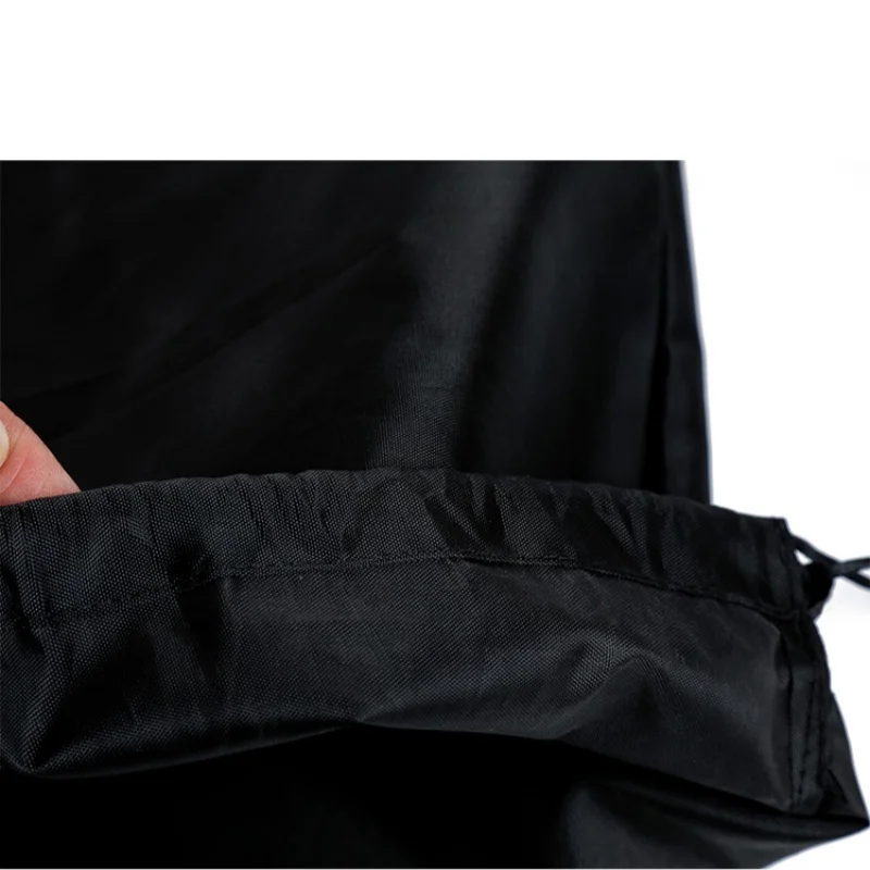 10pcs/lot Customized logo black nylon waterproof underwear socks umbrellas storage bag double drawstring travel pocket 4