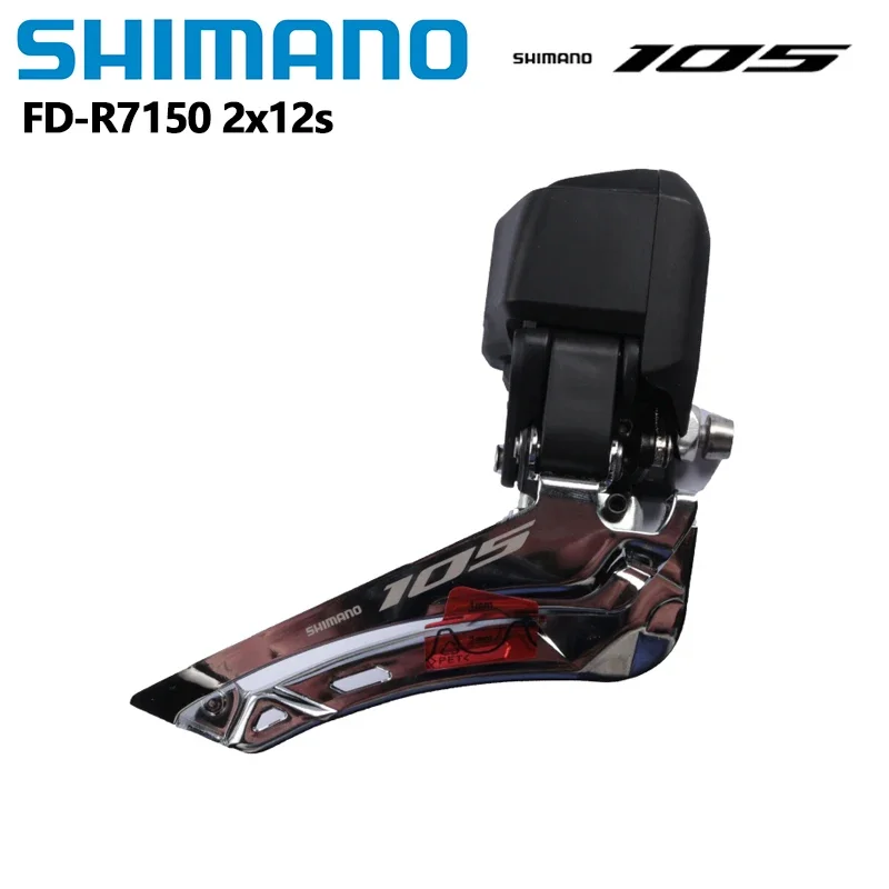 Shimano 105 Di2 R7100 Fd R7150 Deragliatore Anteriore Braze On 2X12 Velocità Rd-R7150 Deragliatore Posteriore 1 Pz Per Bici Da Strada