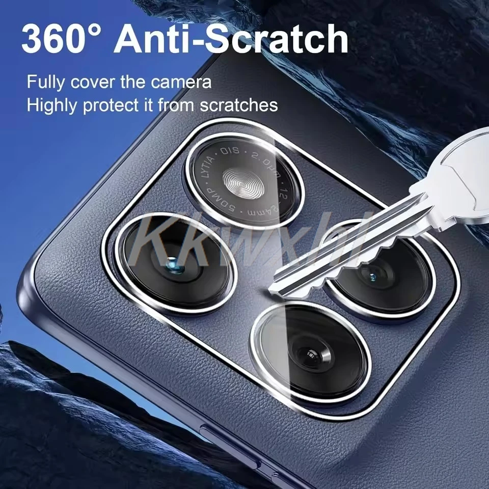 4PCS 9H 3D Camera Lens Tempered Glass Protector Film