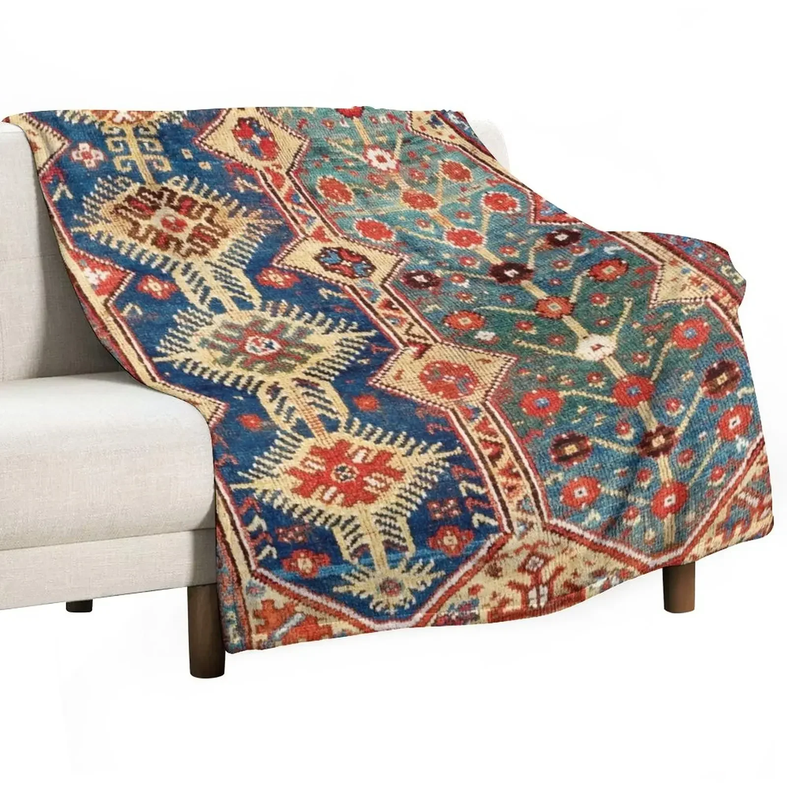 

Megri SouthwestAnatolian Rug Print Throw Blanket Kid'S Softest Designers Blankets