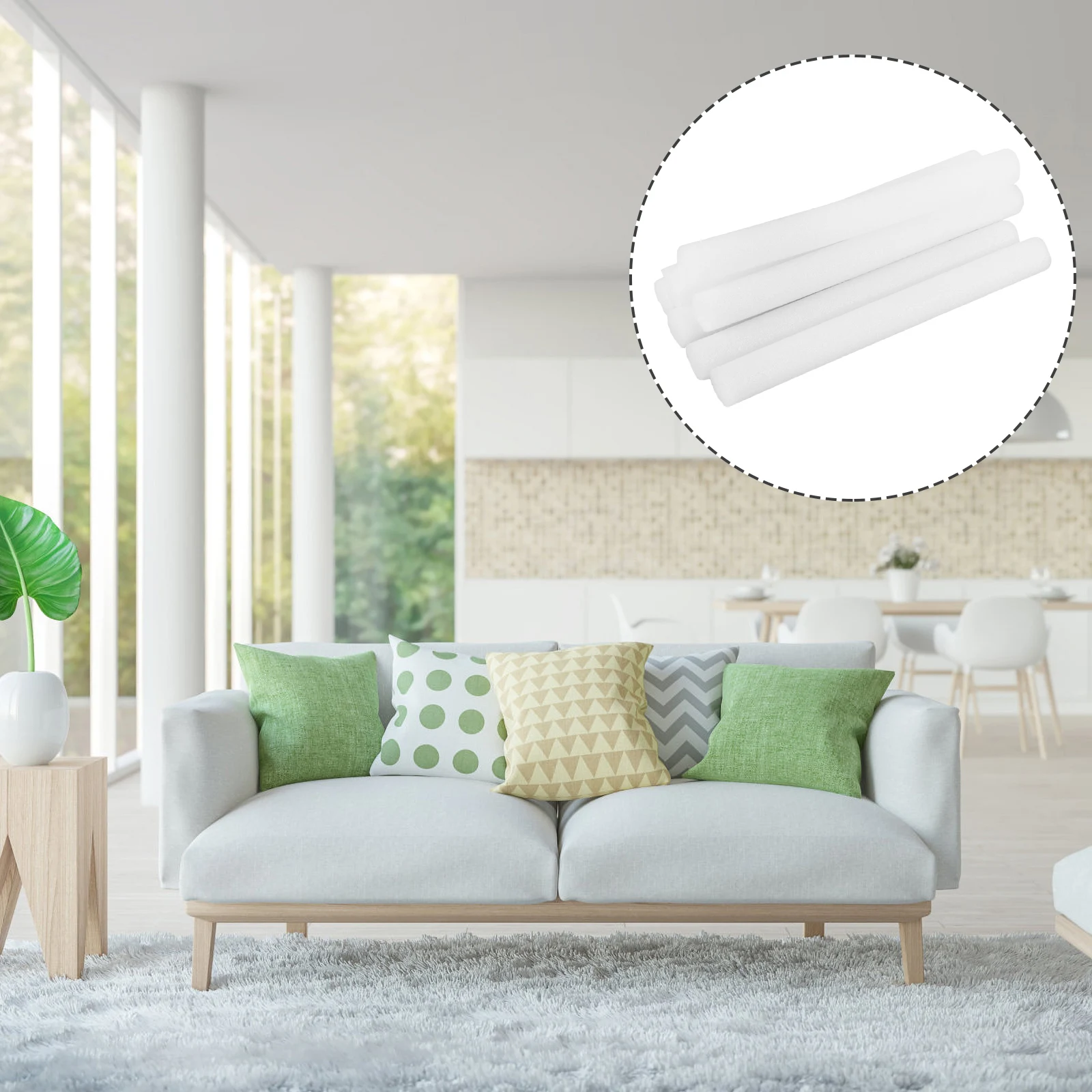 14pcs Anti Slip Foam Strips Slipcovers Stretch Sofa Couch Cover Foam Tucker Couch Protector Foam Foam Grips Couch Slipcovers 3