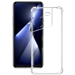 Silicone Soft Clear Shockproof Phone Cover for Tecno Pova 4 Pro (Shockproof Case)