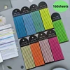 160 Sheets Transparentes Sticky Notes Self-Adhesive Annotation Read Books Bookmarks Tabs Notepad Aesthetic Stationery Index Tabs 1