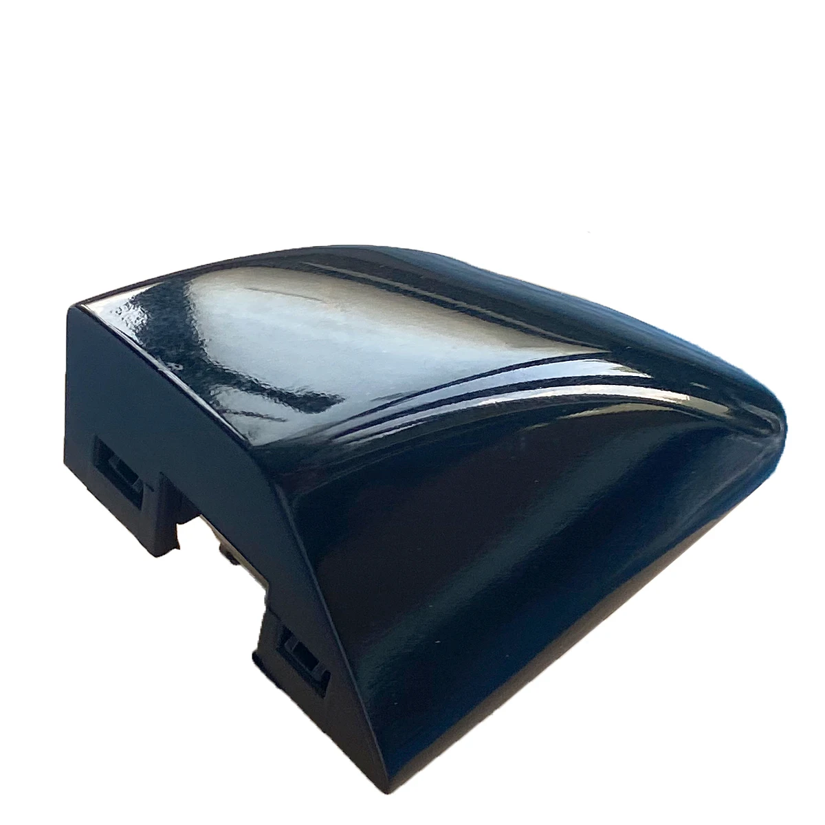 New Front Right Black Exterior Door Handle Lock Cover Cap LHD For