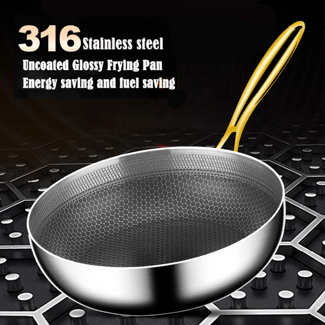 Stainless Steel Frying Pan 1
