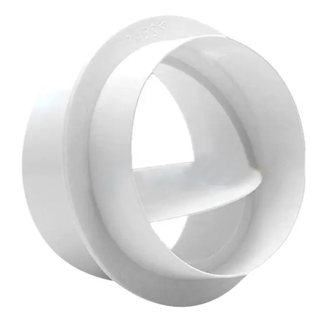 80-150mm PVC Round Pipe Draft Blocker Backdraft Damper One Way ventilation fan air duct Check Valve Kitchen Ventilation Grill 4