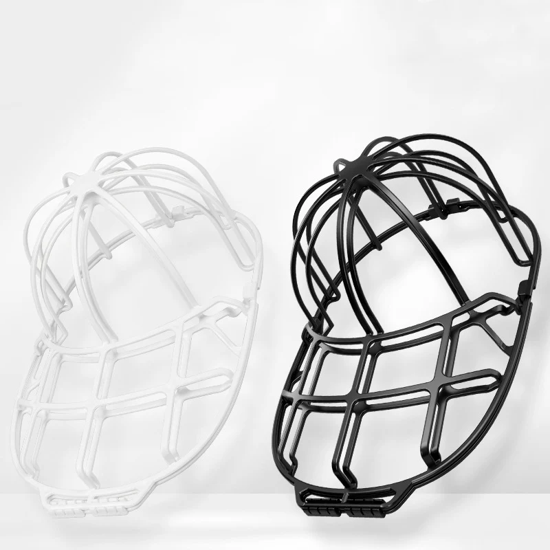 Double-deck Hat Cleaners Shaper Frame/Washing Cage Protector Hat Multifunctional Baseball Washer Cap Washer Fit for Adult/Kid's