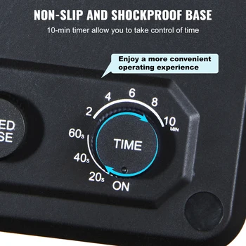 VEVOR Milkshake Maker Mixer Machine Double Head Stainless Steel Drink Blender 3-Speed Milkshake Mixer for Commercial Home 6