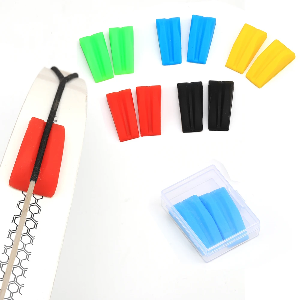 2pcs Recurve Bow Limb Saver Soft Rubber Limb Vibration Dampener Shock Absorption Stabilizer