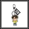 2025New Bts Youth Group High Appearance Level Cartoon Acrylic Key Chain Cute Pendant Small Gift Bag Key Ring Pendant 3