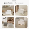 Desktop Tissue Box Iceberg Nakpin Holder for Living Room High-end Light Luxury Elastic Support Living Room Paper Box Bedroom 3