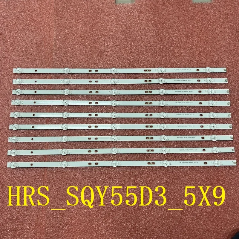 5LED Led Strip Voor Systemen K55DLY8US Kroms KS5500SM4K ND55KS4300S HRS_SQY55D3_5X9_2W_MCPCB 5544U HV550QUB-F5A Rca RNSMU5545