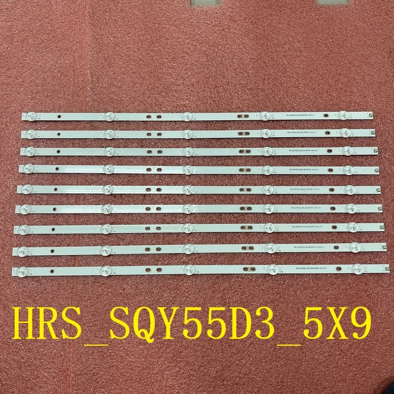 5LED HA CONDOTTO La Striscia per I Sistemi K55DLY8US Kroms KS5500SM4K ND55KS4300S HRS_SQY55D3_5X9_2W_MCPCB 5544U HV550QUB-F5A RCA RNSMU5545