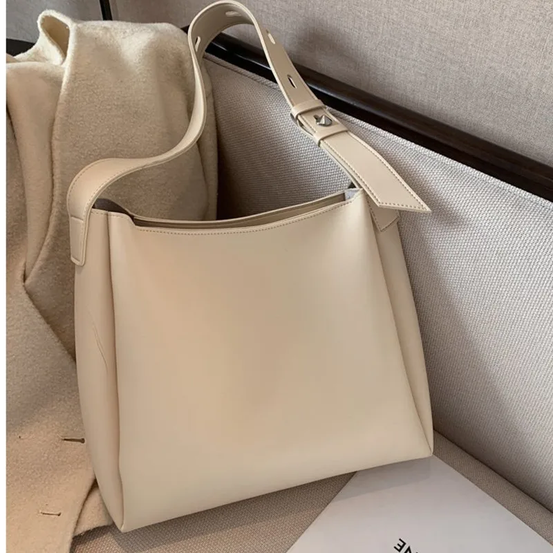 

2 Sets Casual Tote Bags PU Leather Shoulder Bags for Women Fashion Female Travel Bag Designer Luxury Lady Underarm Bag Brand Sac