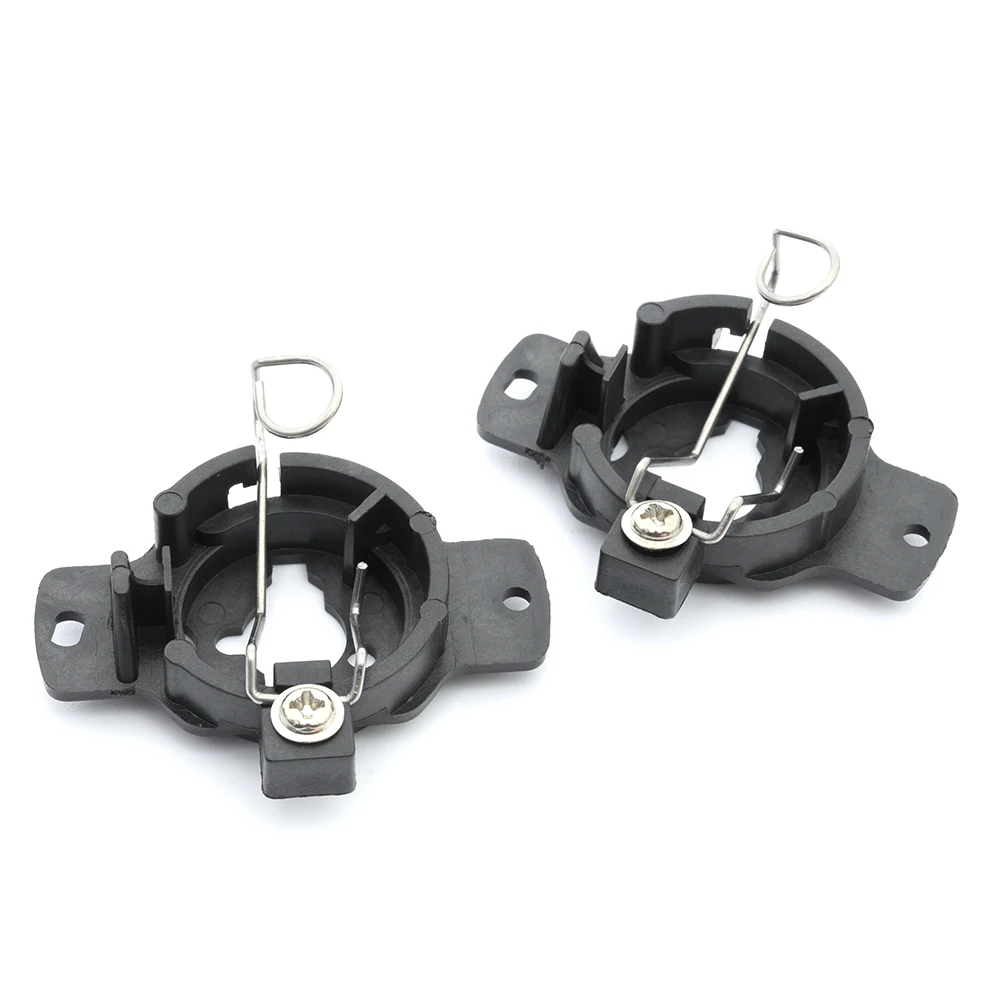 2PCS H1 HID Headlight Bulb Retainer Clip Base Holder Headlamp Socket