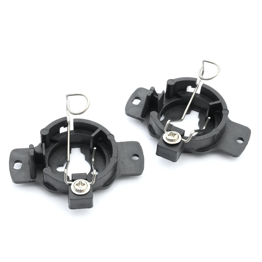 2PCS H1 HID Headlight Bulb Retainer Clip Base Holder Headlamp Socket