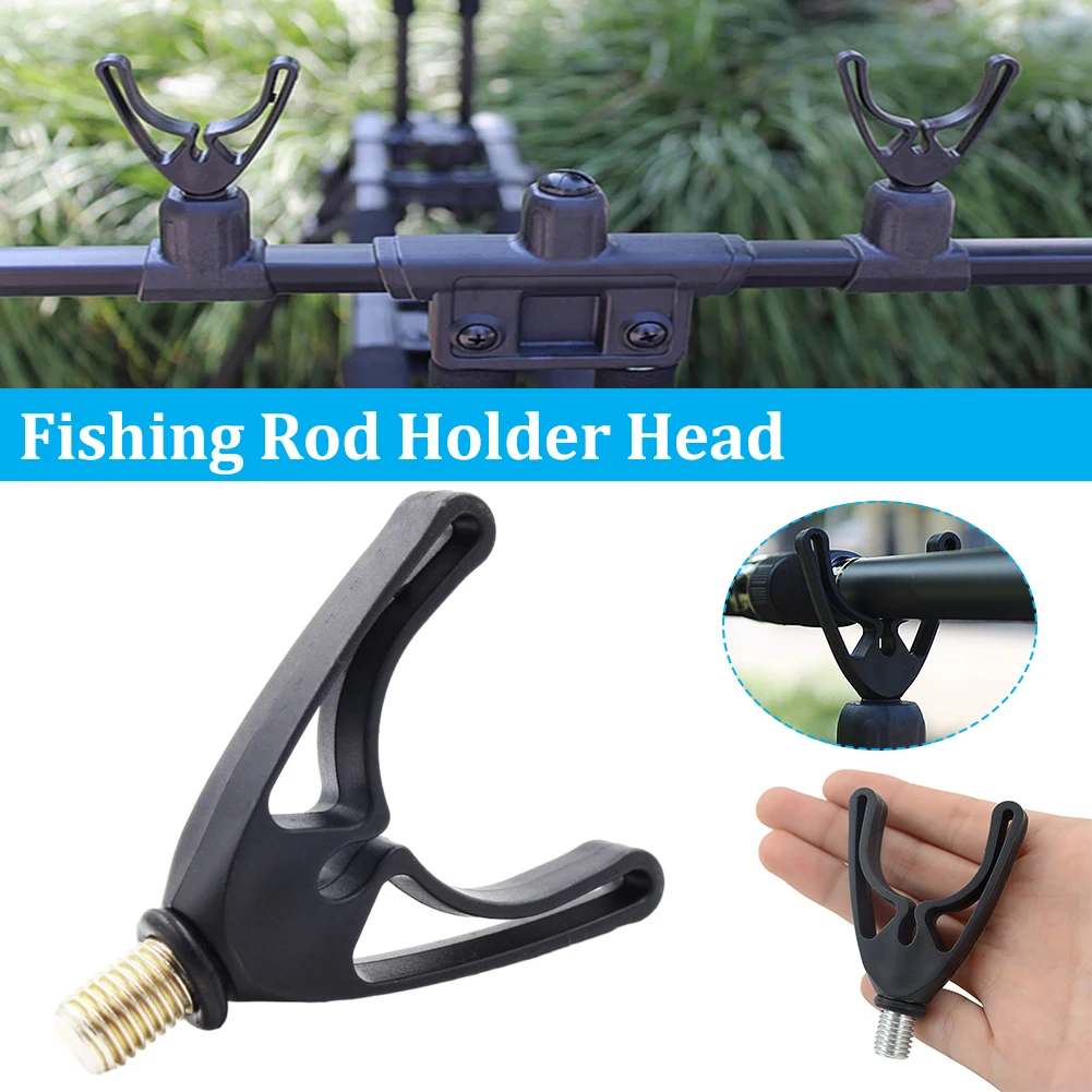 

Carp Fishing Rod Rest U-Head Non-Slip Fishing Rod Gripper with 3/8" Thread Fishing Pole Holder Carp Fishing Tackle Accessories