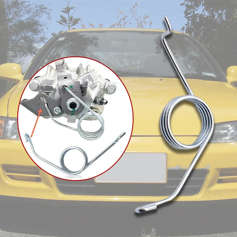 Rear Return Springs Parking Brake Lever Arm Pedal Caliper Stainless Accessories For Peugeot 307 2001-2014 VW Golf MK4 MK5 MK6 car brake springs