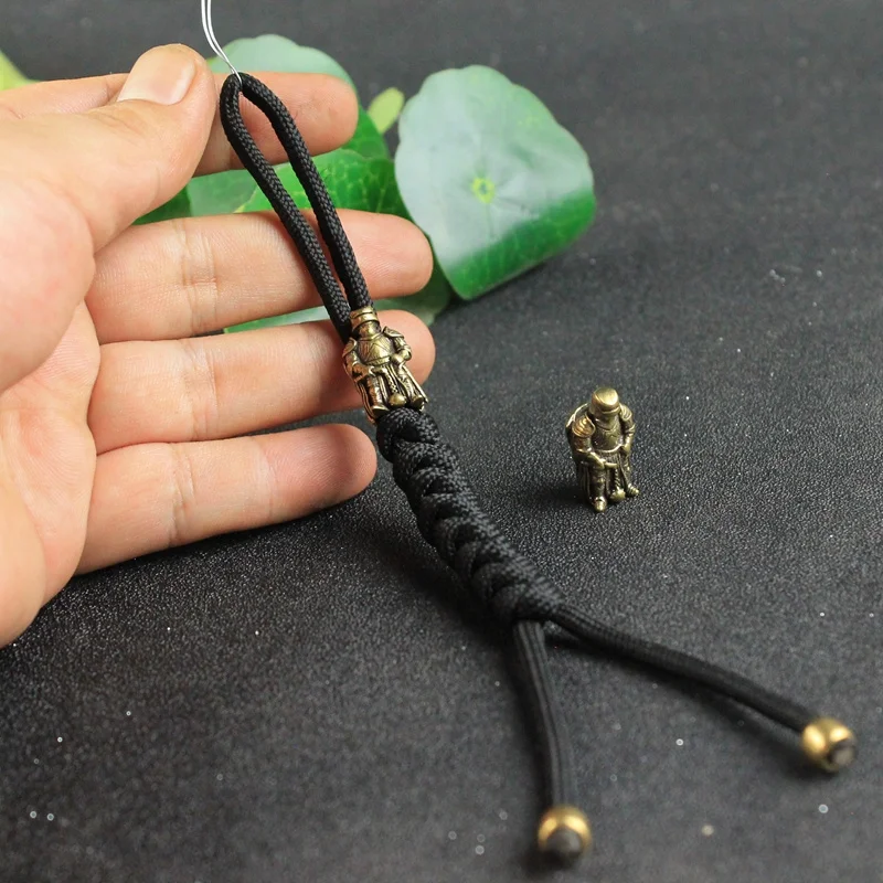 Armor Warrior EDC DIY Knife Beads Lanyard Pendants Vintage Color