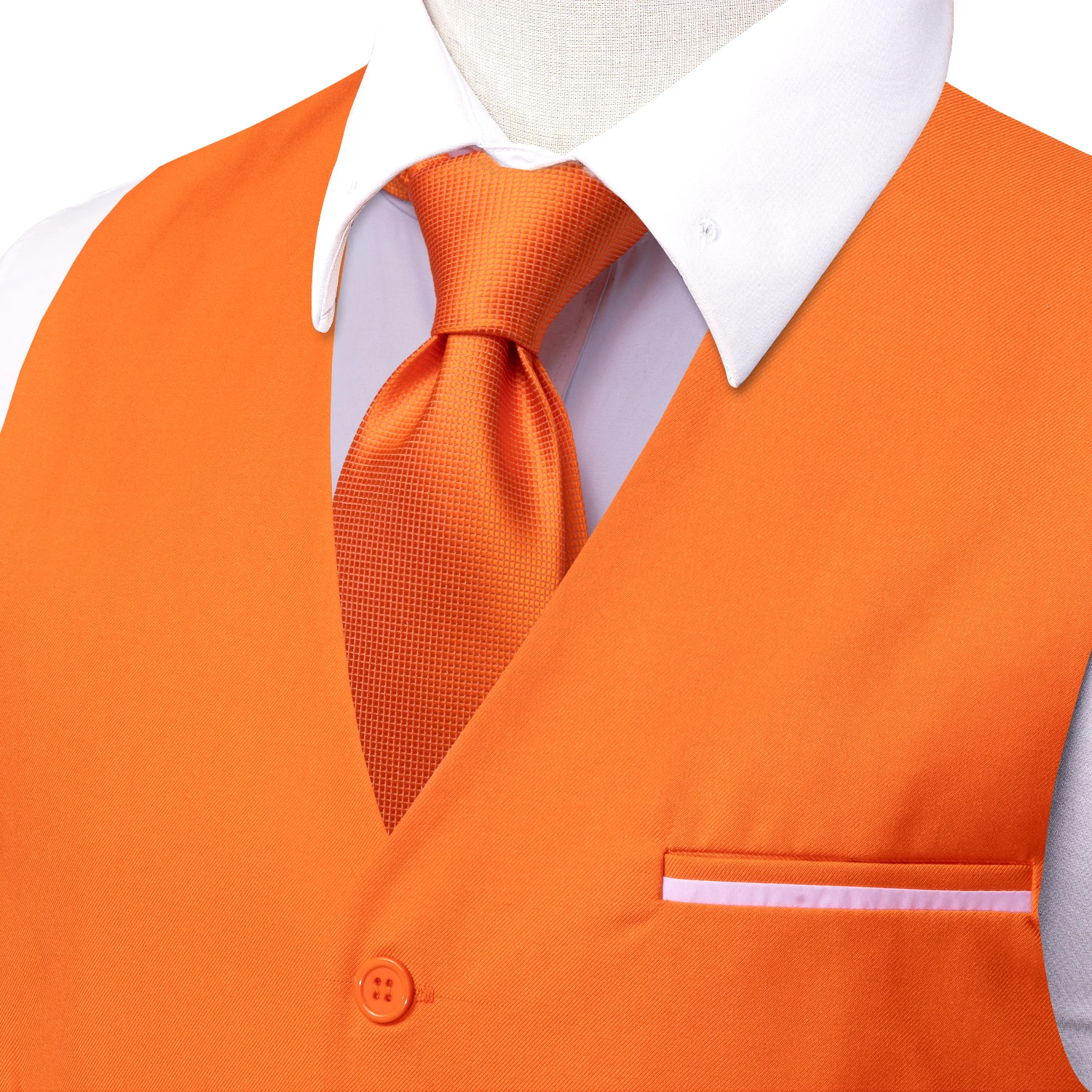 Gilet Smoking Uomo Slim Fit – Scollo A V, Stile Britannico, Per Matrimonio E Feste