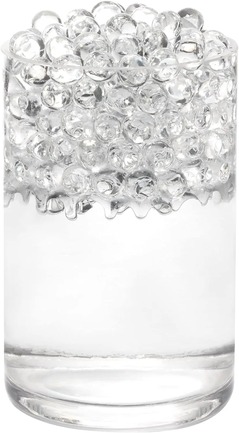 

Clear Water Gel Beads Water Ball Gel for Vase Filler Christmas Decoration Wedding Centerpiece Floating Candles Planting DIY