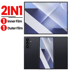 4 - in - 1 Screen Protector Set - Premium Hydrogel Film Full Coverage, Clear & Matte Finish - HD Clear (2in1)