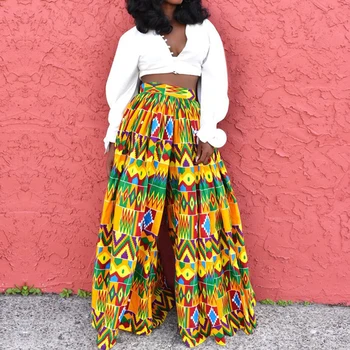 Alternative view of Tosin Print High Waist Wide Leg Pant